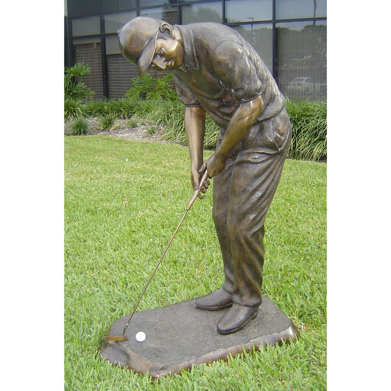 Buy Bronze Golf Statues Unique Golf Art Randolph Rose Collection   RG739 2 800x 