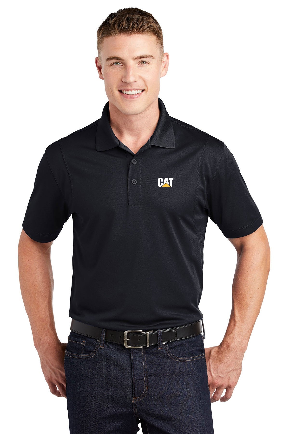 Men's Micropique Sport-Wick Polo - shopcaterpillar.com product image