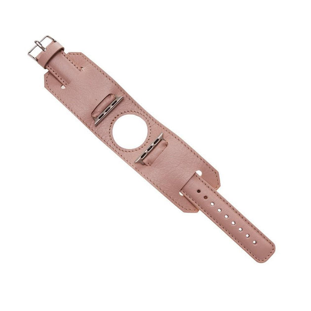 leather cuff watch strap