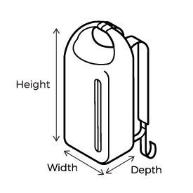 Waterproof Packaway Backpack Size Guide