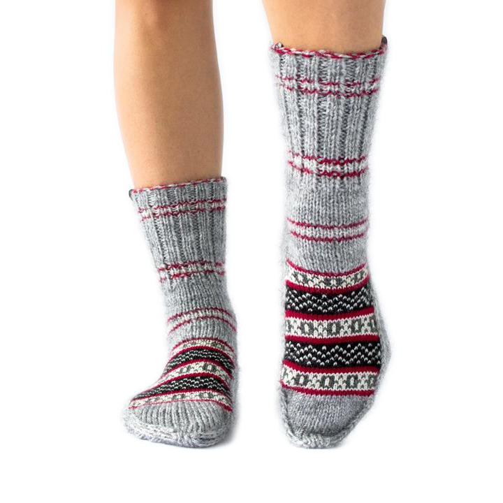Uttar Socks | Handmade Warm & Cozy Socks in Canada | FAZL – Fazl