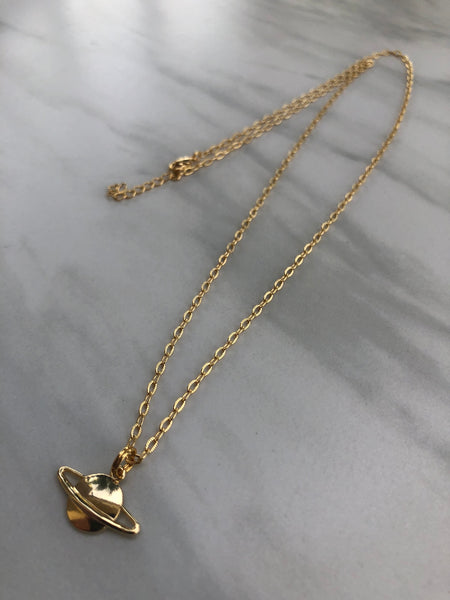 Sani Necklace Gold Filled Chain Cl0udnine B0utique