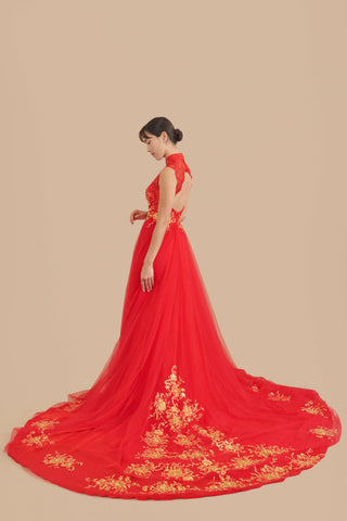 Microwedding Wedding Ideas | Chinese Cheongsam Dress