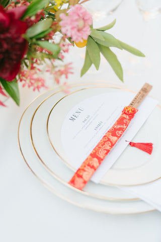 Microwedding Wedding Ideas | Personalized Wedding Guest Favor Chopsticks