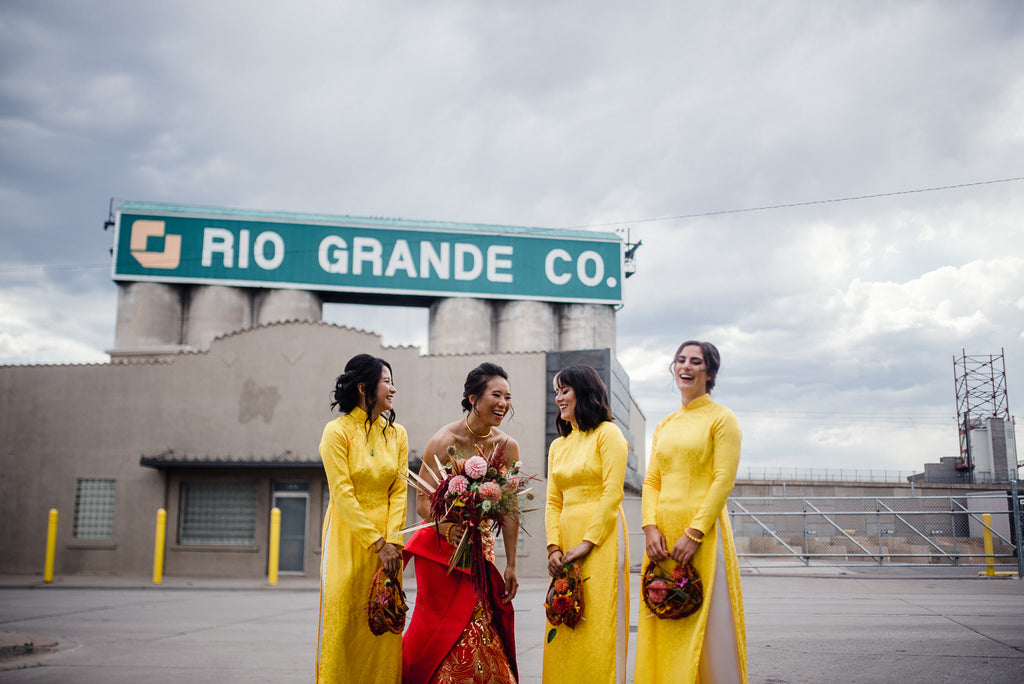 Vietnamese Wedding Ao Dai