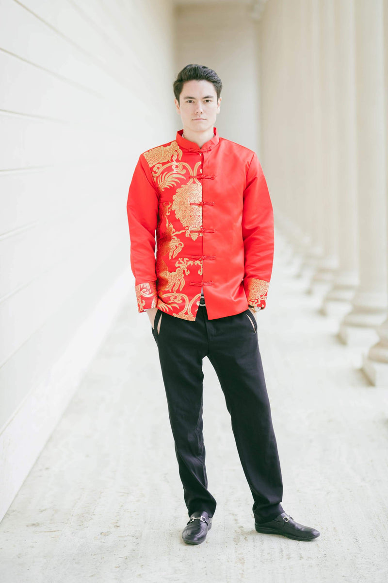 Shang Jacket | Men's Changshan | Traditional Chinese Jacket – East Meets  Dress