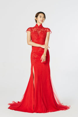 A Modern Take On The Traditional Wedding Cheongsam – East Meets Dress