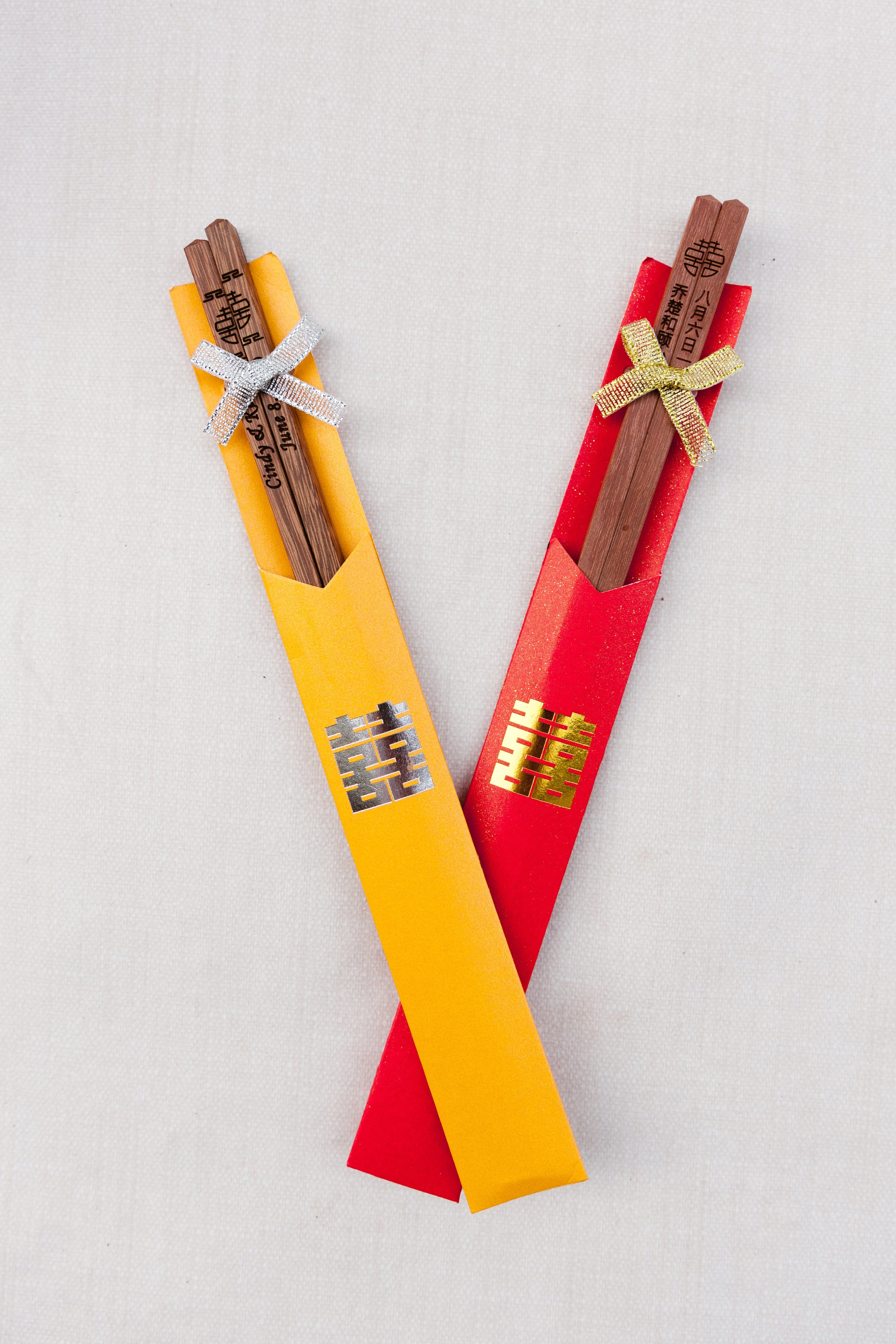 personalized chopsticks gift