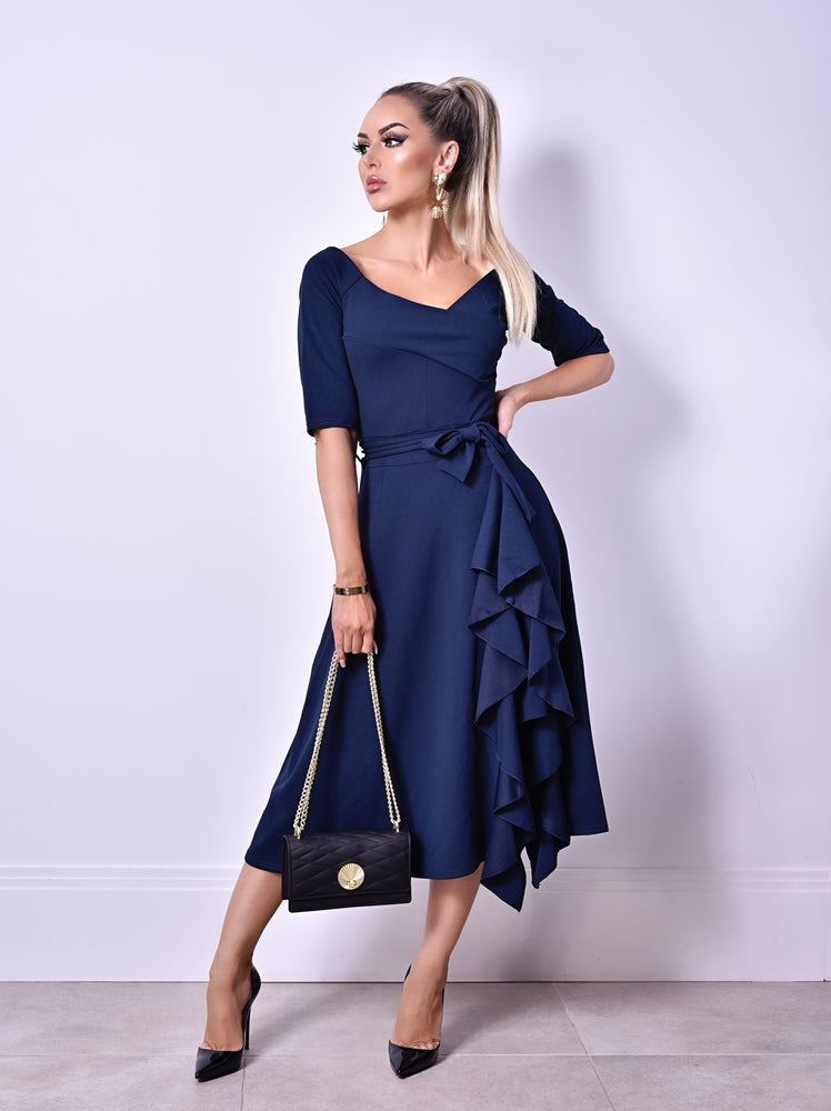 bardot sierra frill dress