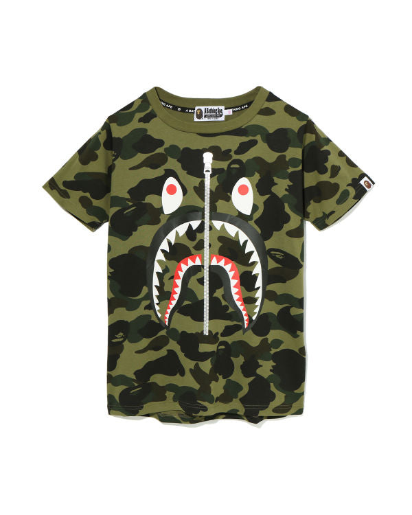 bathing ape shark tee