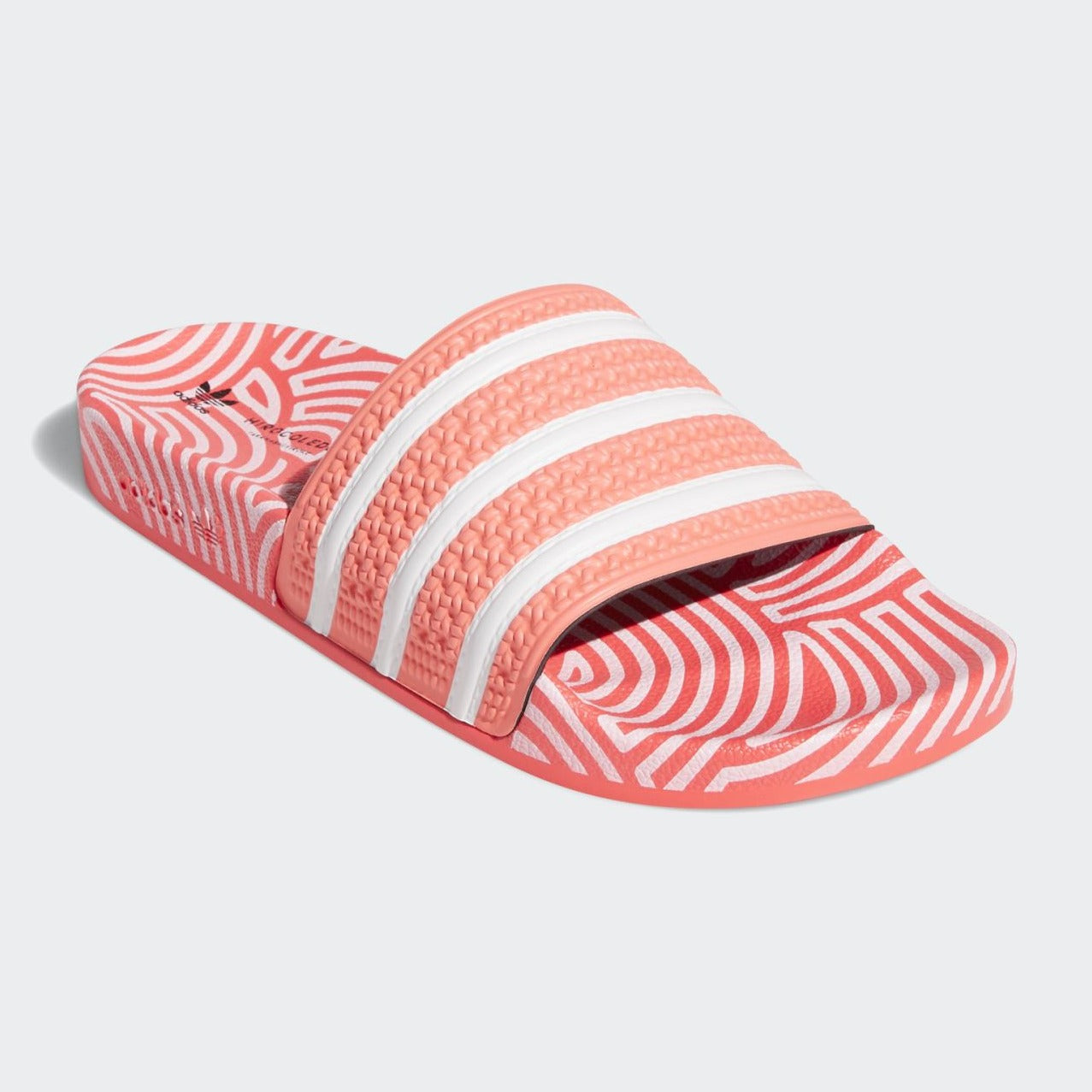 Adidas x Hiroko Takahashi Classic Slides (Signal Pink)(FY1593