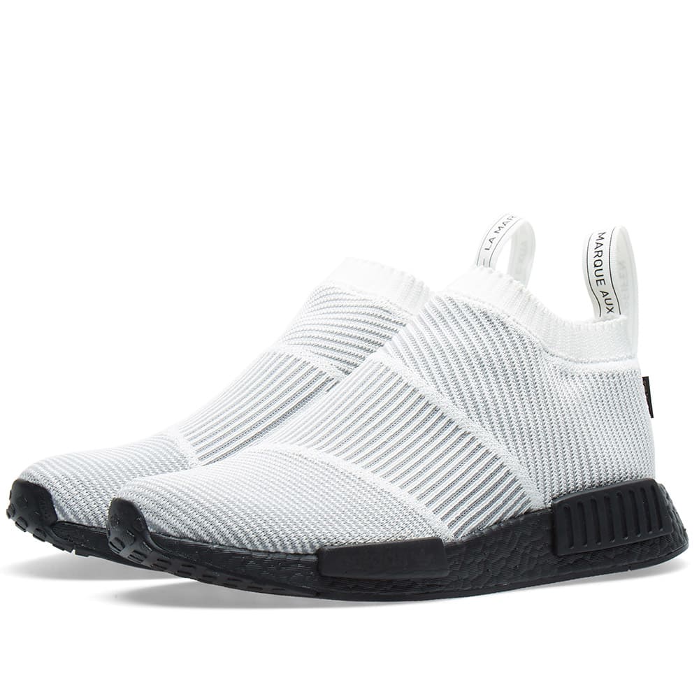 Adidas NMD City Sock 1 Primeknit (White/Black)(BY9404) – Trilogy Merch