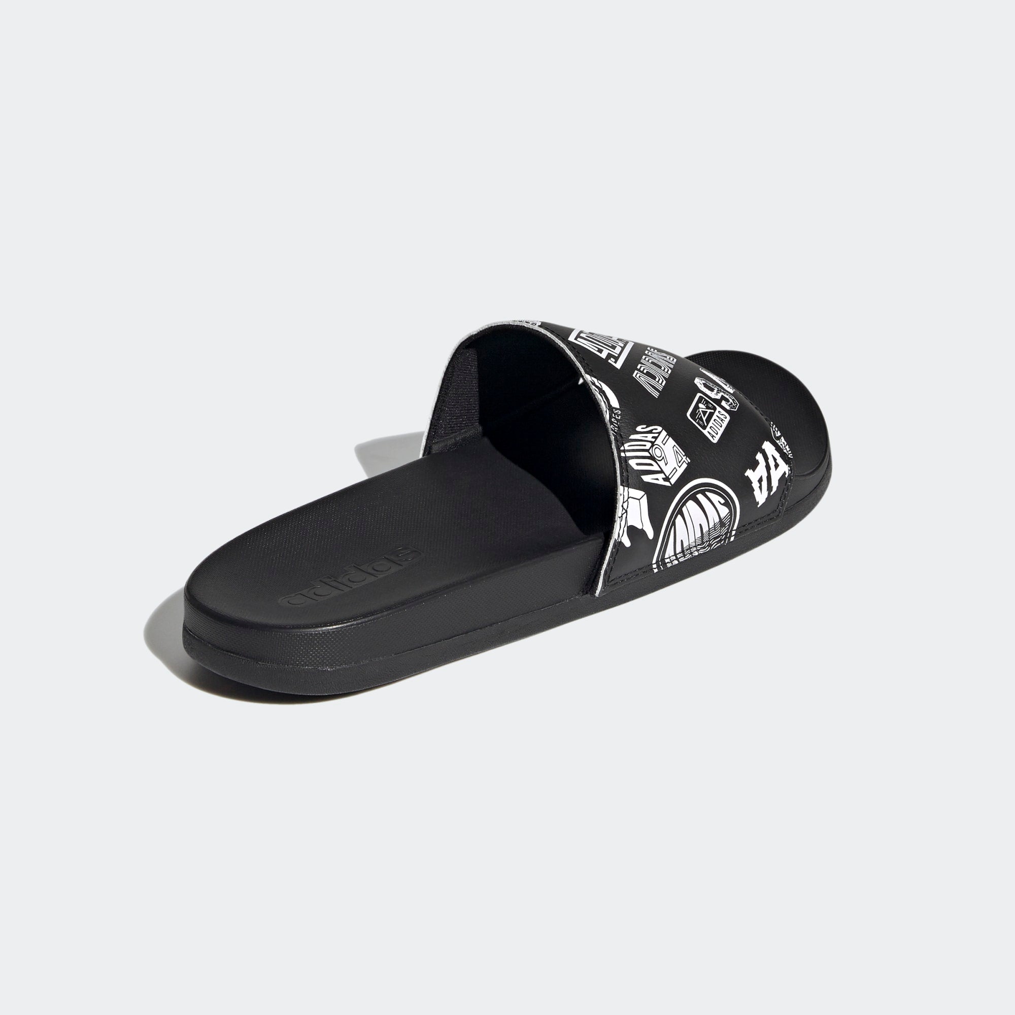 Adilette Comfort Cloudfoam "Doodle" Slides (Black)(FZ1750) Trilogy Merch