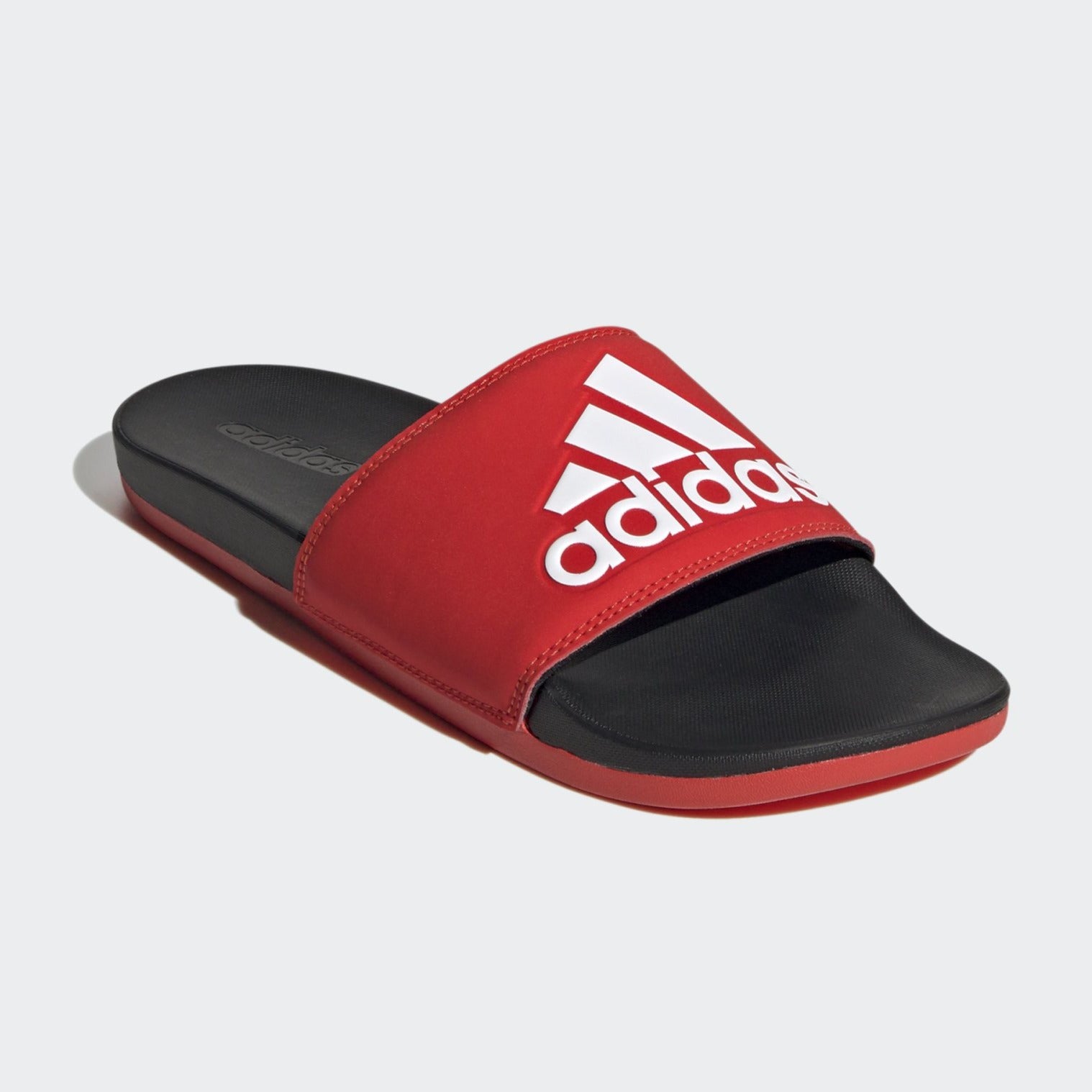 adidas cloudfoam red and black