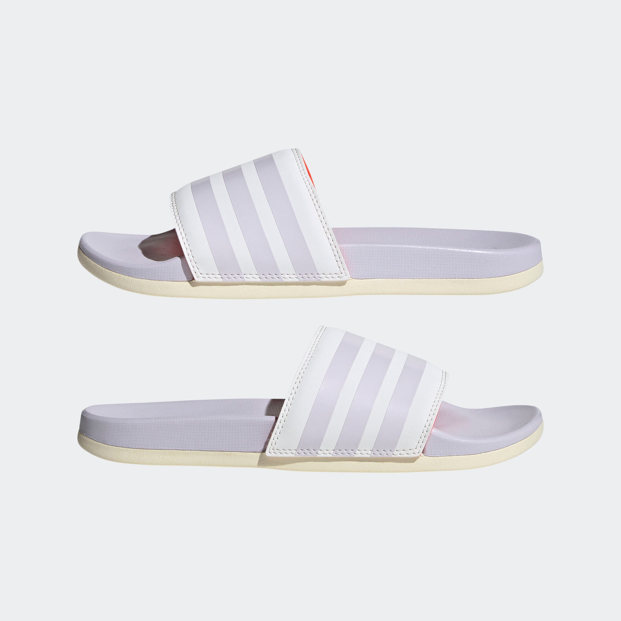 Adidas Adilette Cloudfoam Comfort Slides Stripe (Purple Tint/Cloud Whi – Merch PH