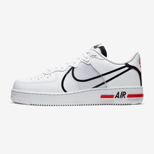 nike air force women's white and red