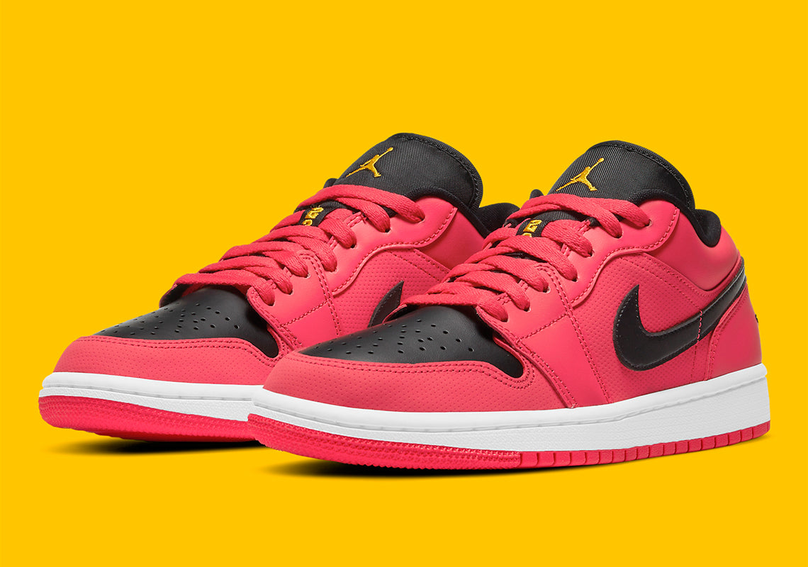 jordan 1 low pink and black