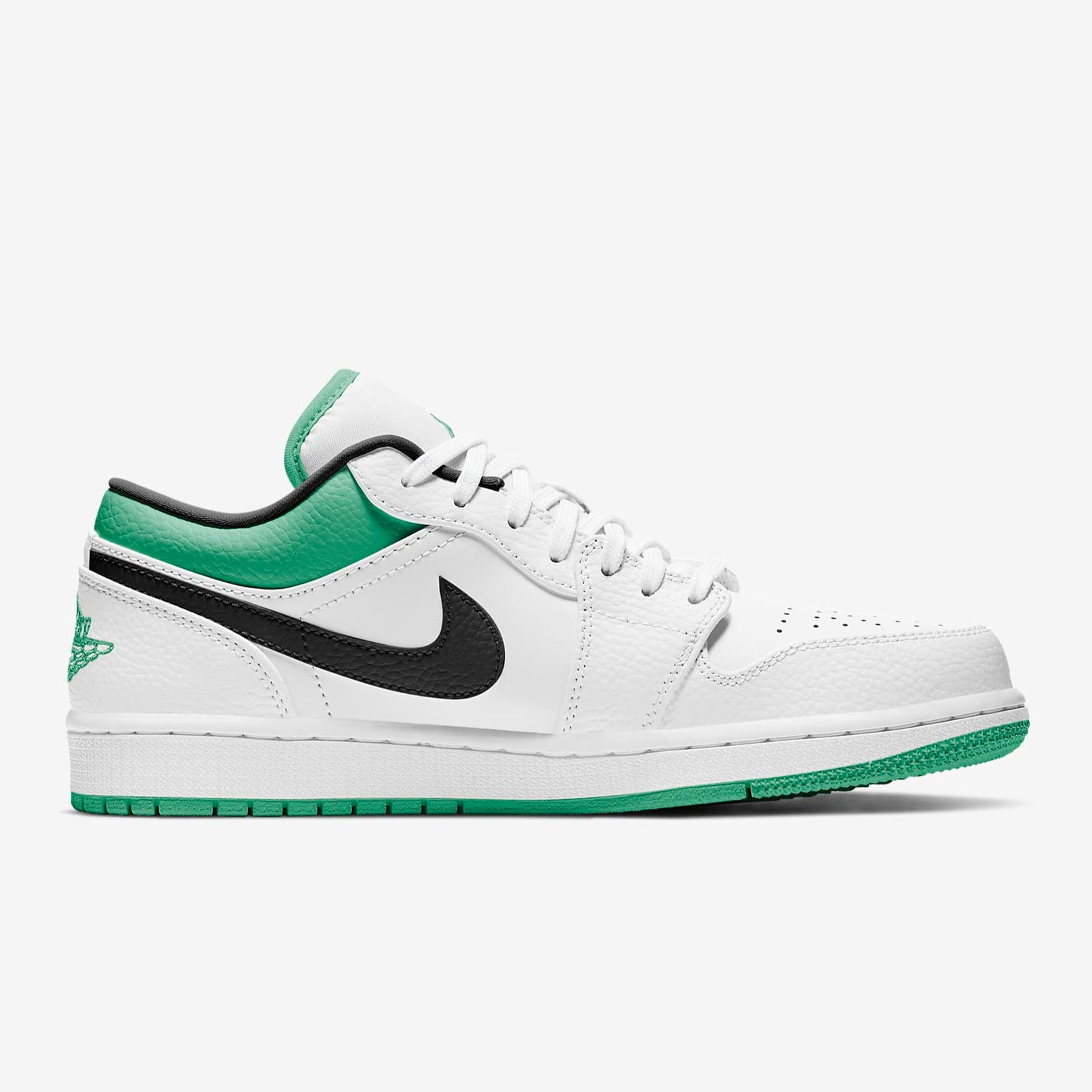 nike jordan 1 low green black