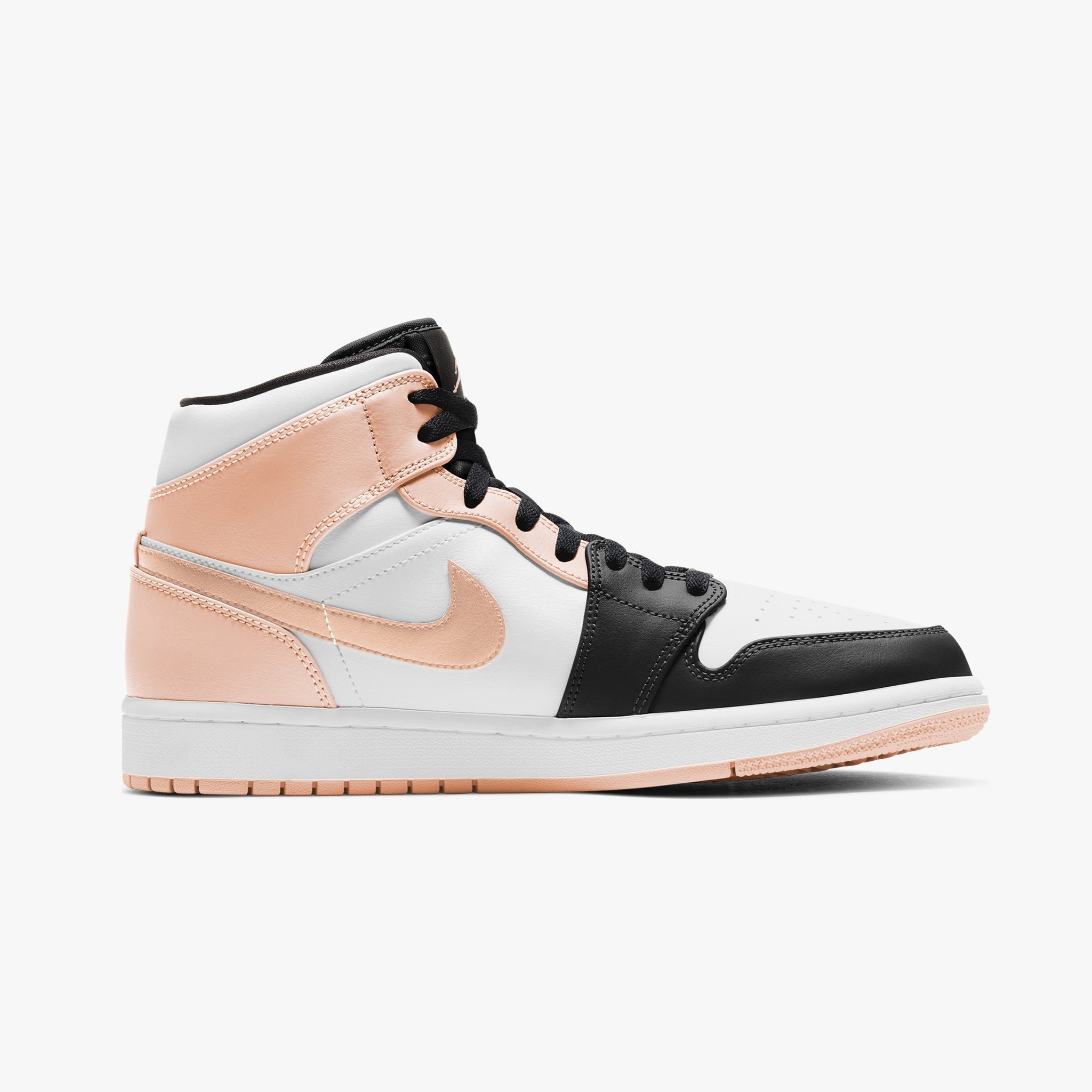 air jordan mid white arctic orange