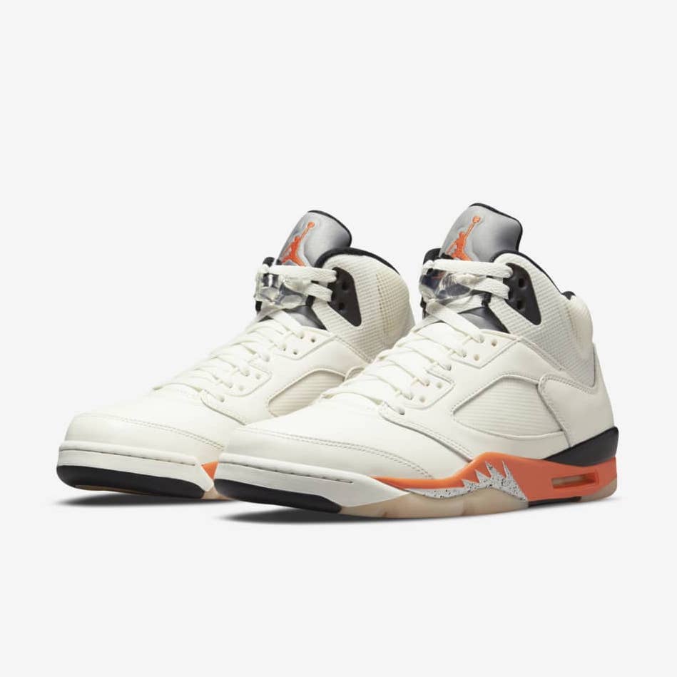 air jordan retro 5 orange blaze