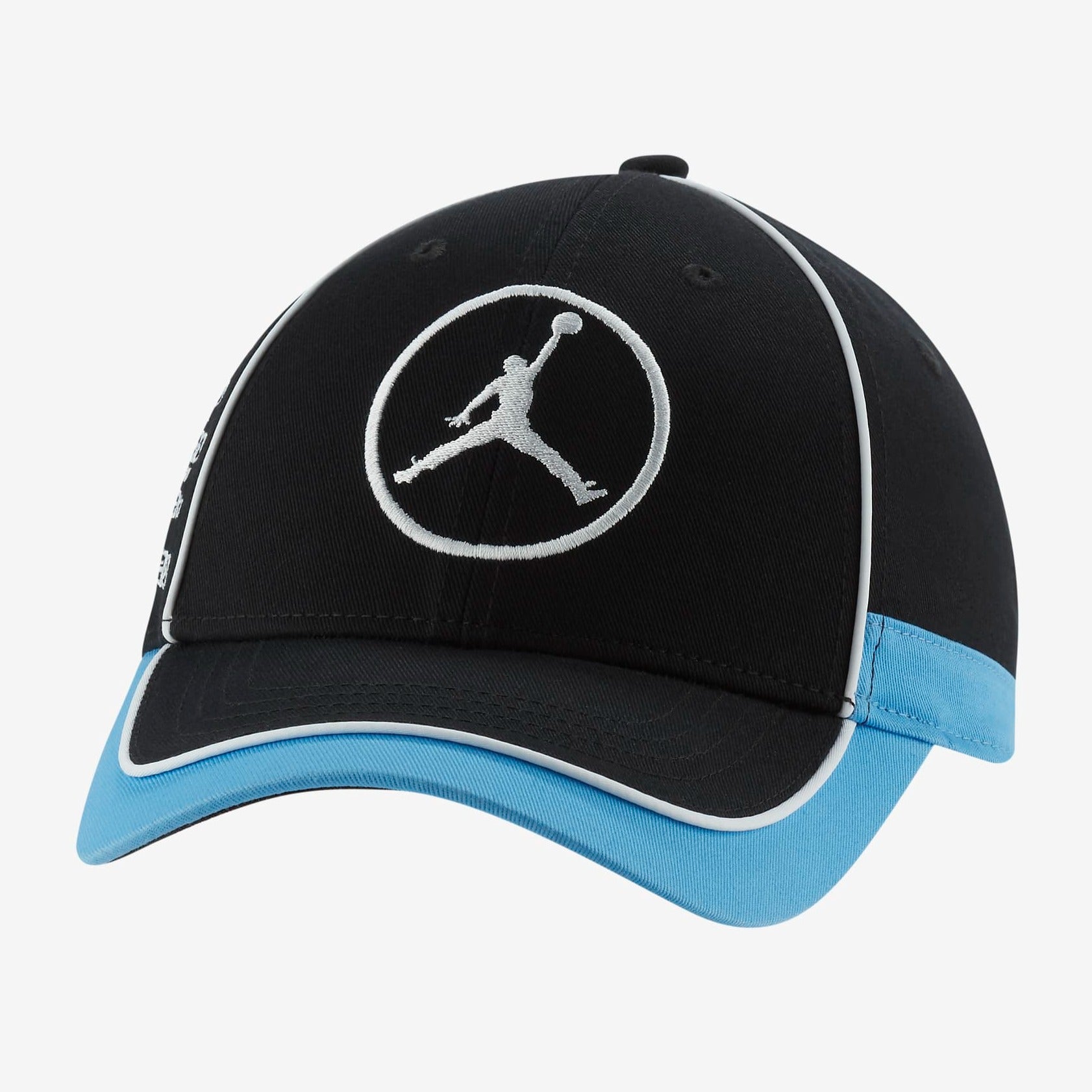 black and blue jordan hat
