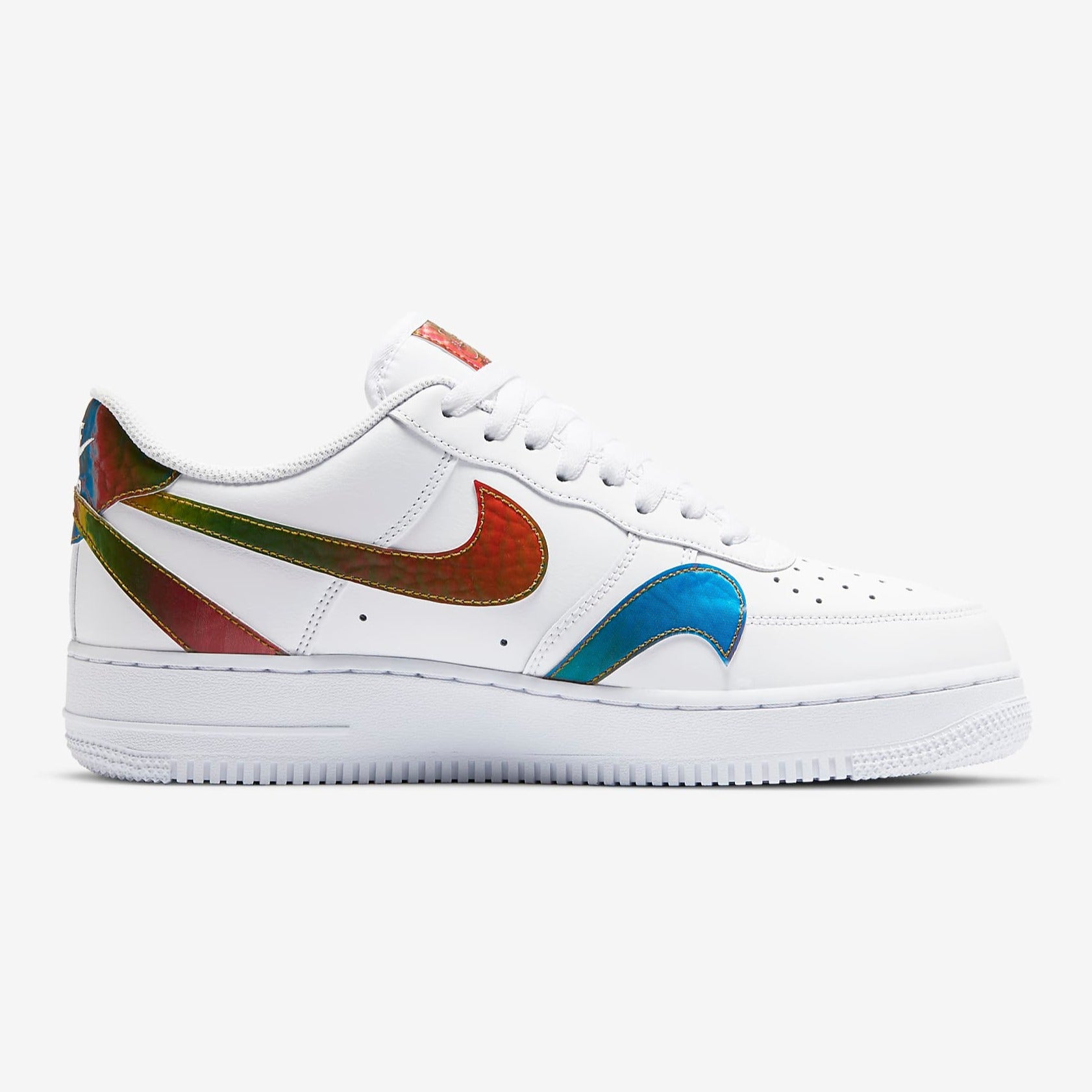 air force one multicolor swoosh