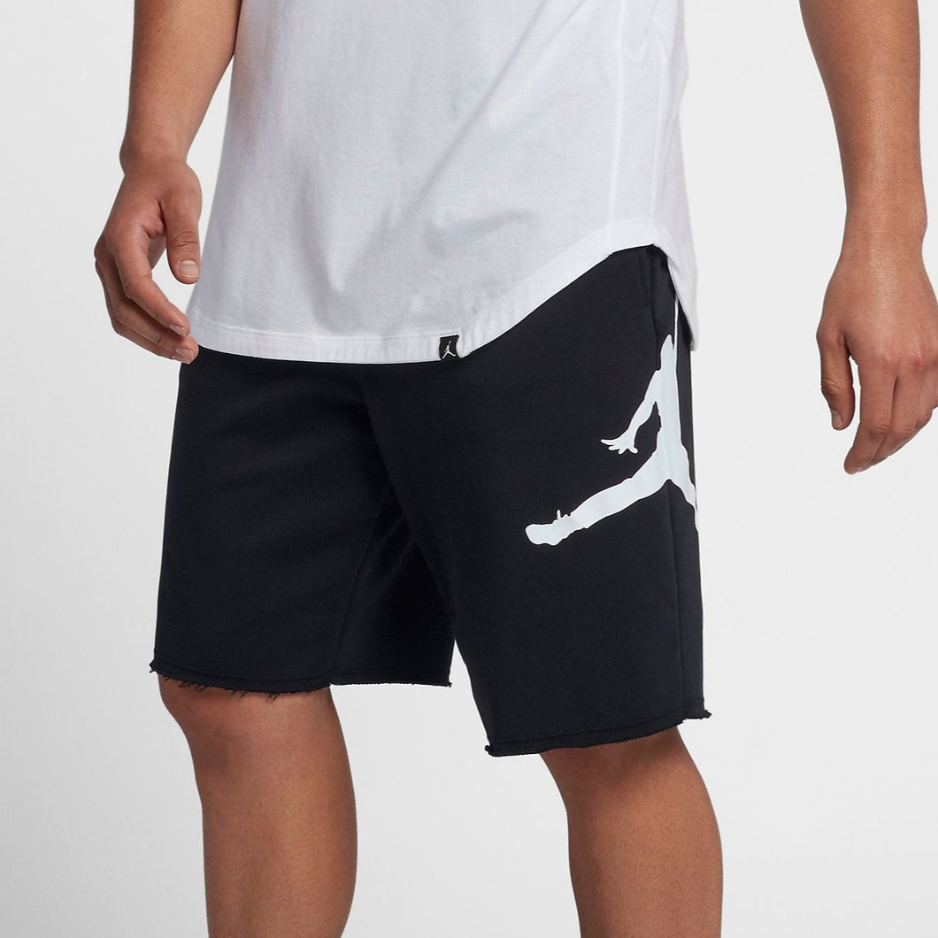 jordan jumpman logo men's fleece shorts