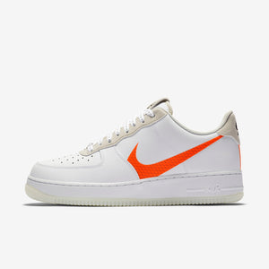 nike air force 1 with orange swoosh