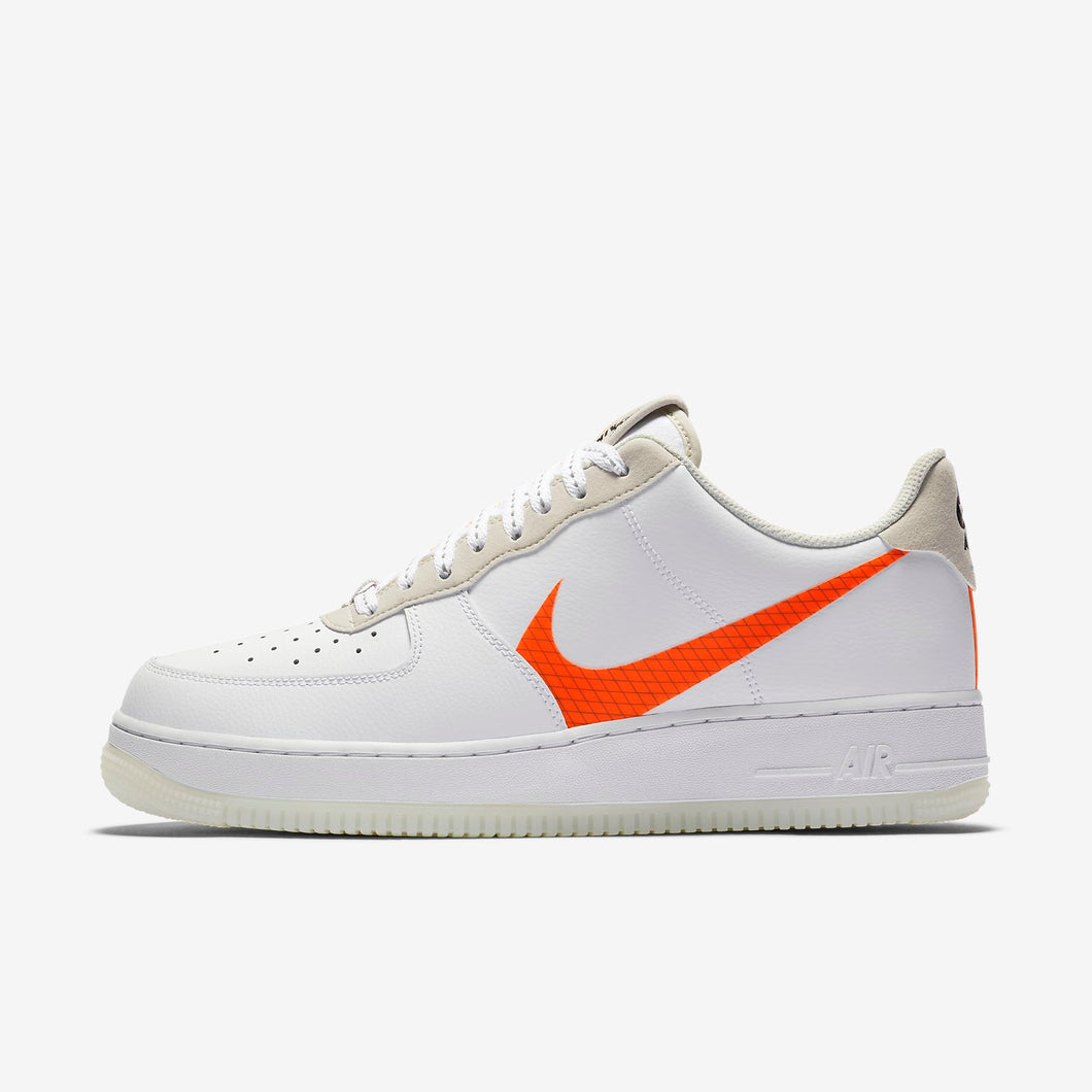 nike air force with orange