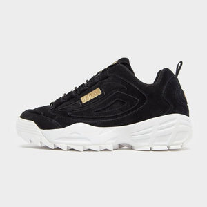 fila black and gold sneakers