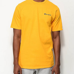 champion heritage gold script