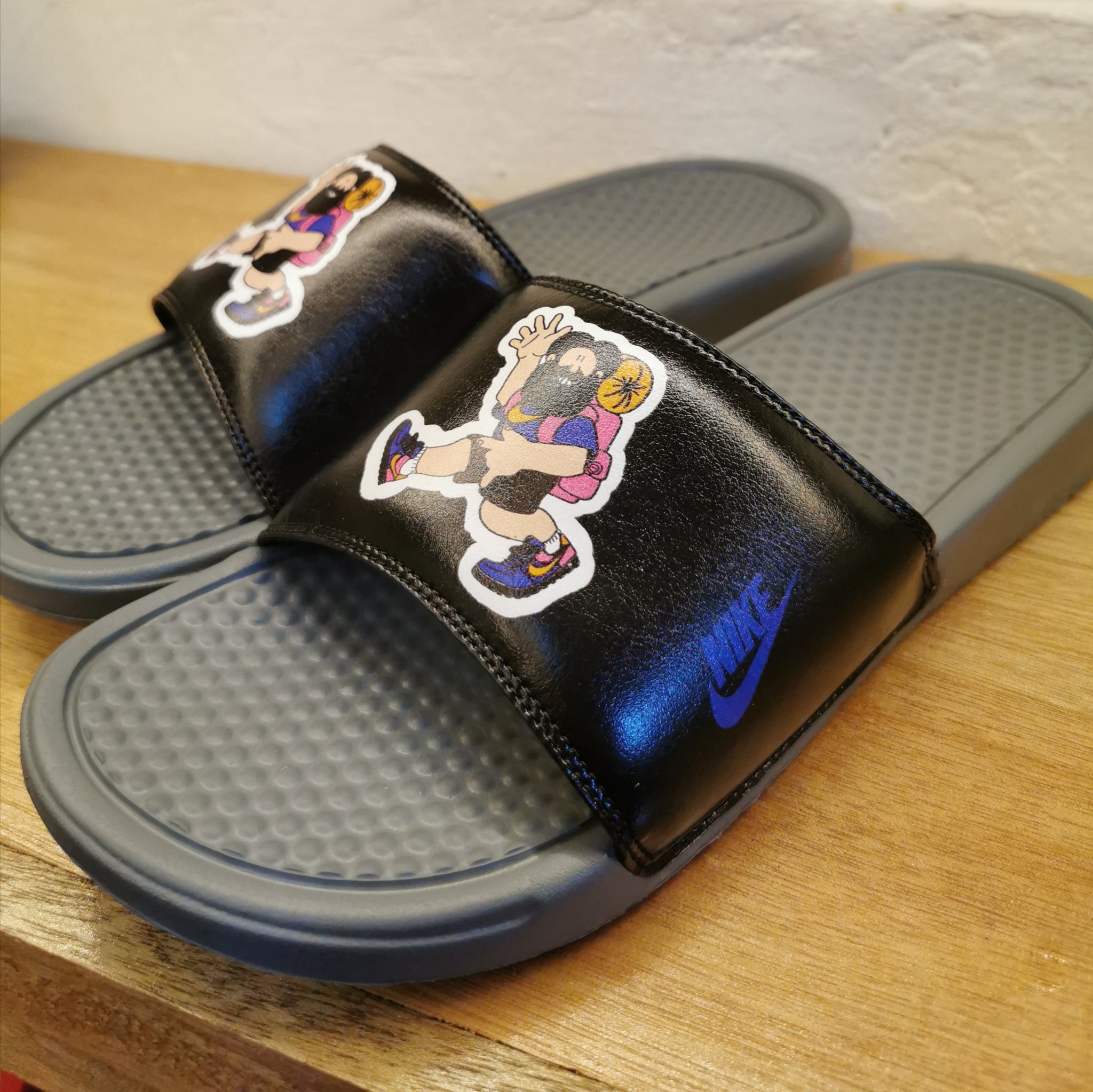 nike jdi print slides