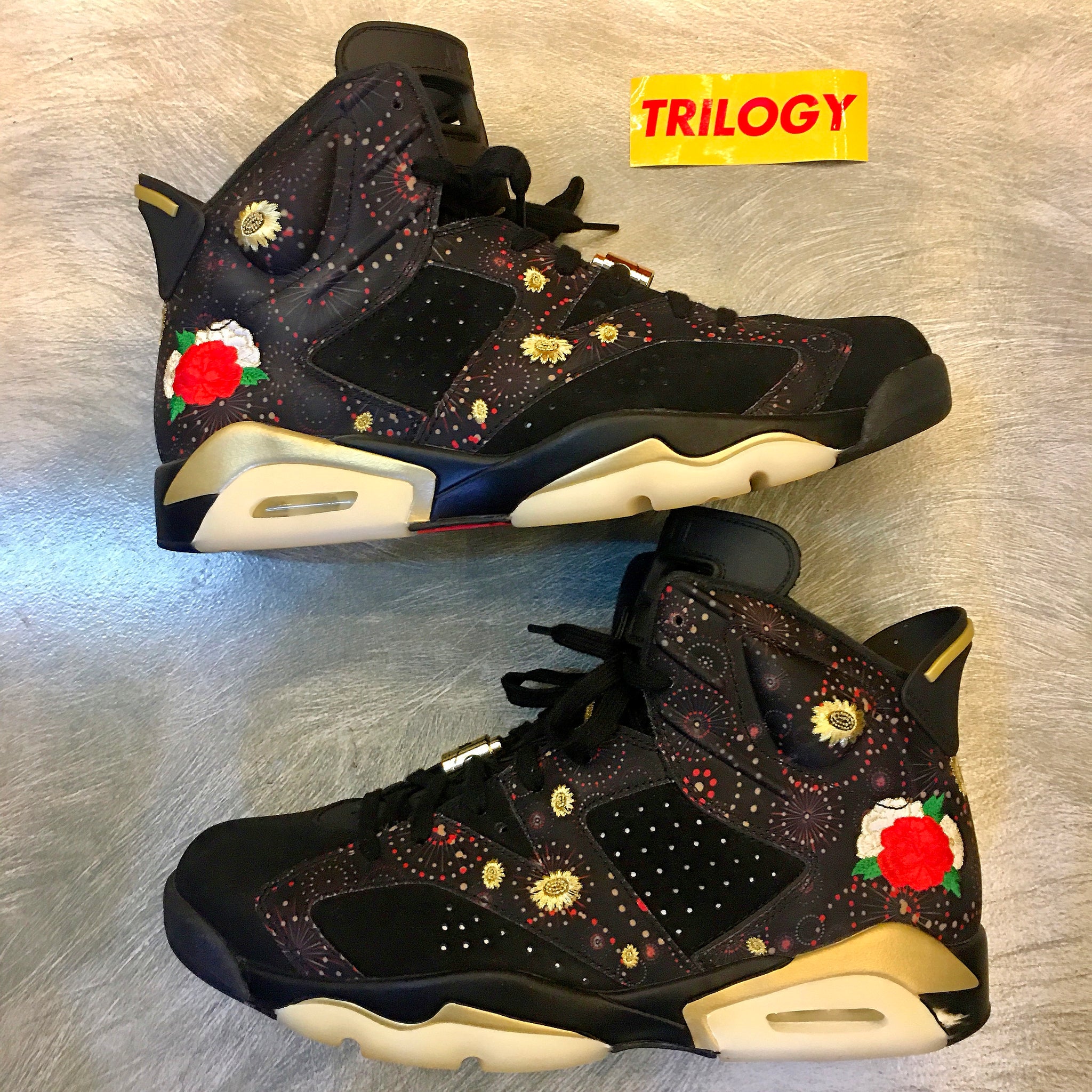 Pre-owned) Men's Air 6 Retro "Chinese New Year" 2018 (Black/Me – Trilogy Merch PH