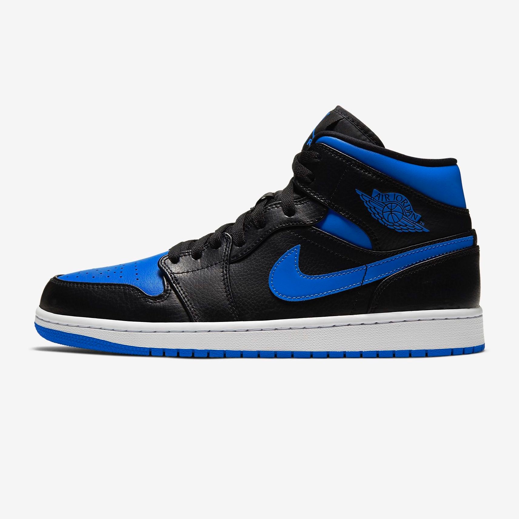 black white hyper royal jordan 1