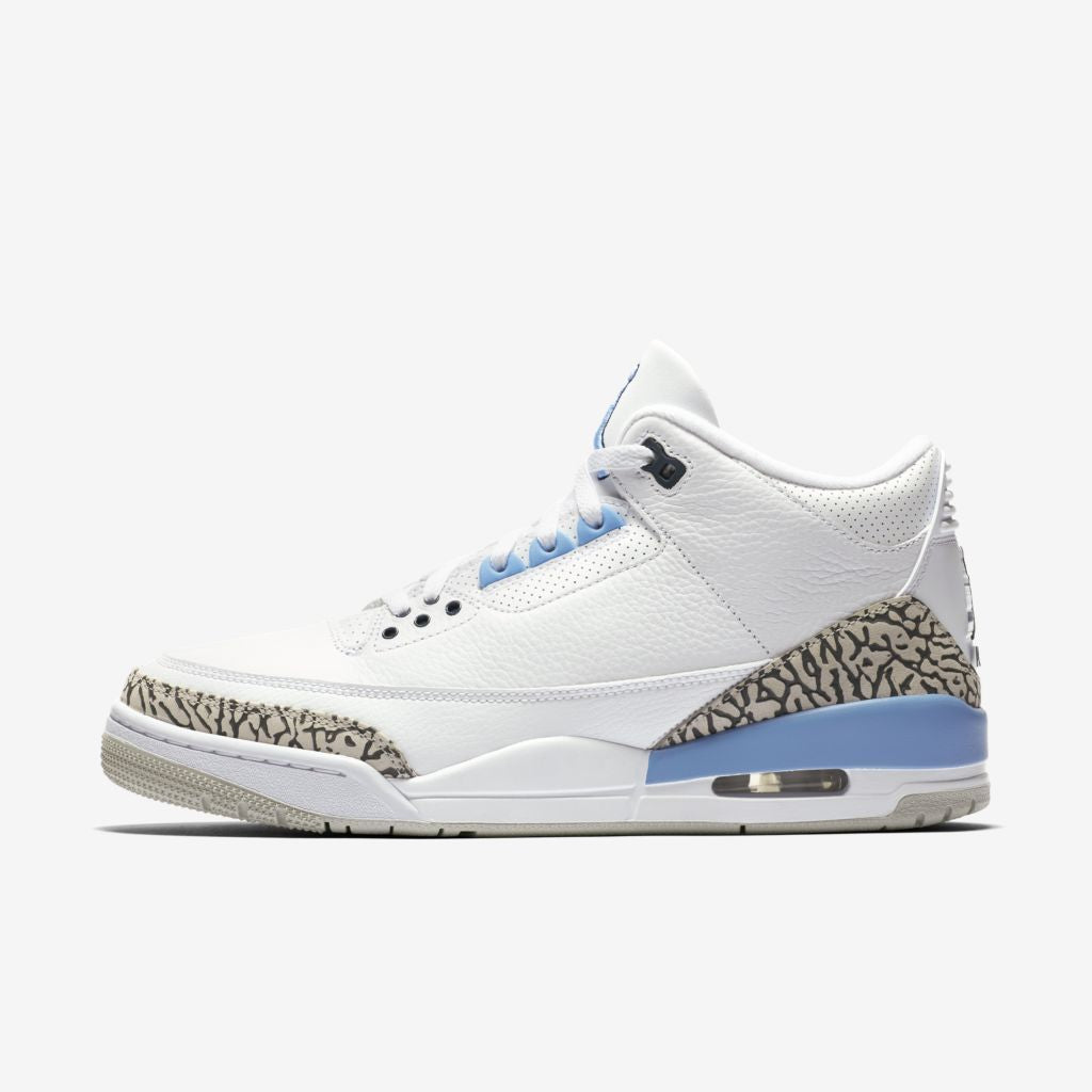 air jordan retro 3 blue and white