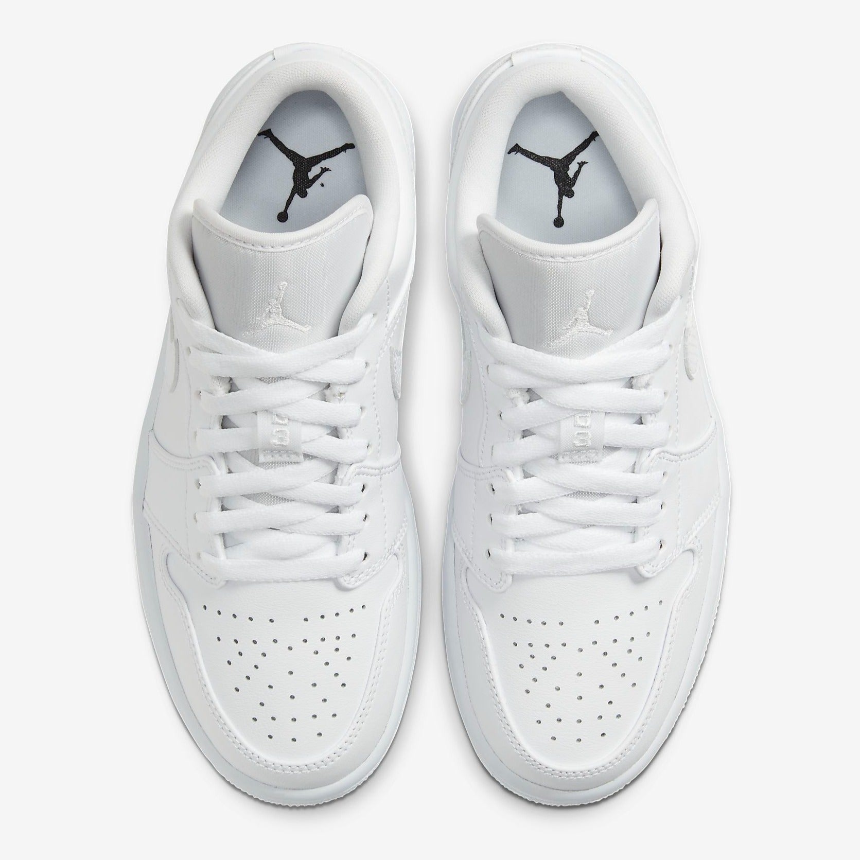 triple white jordan 1 womens