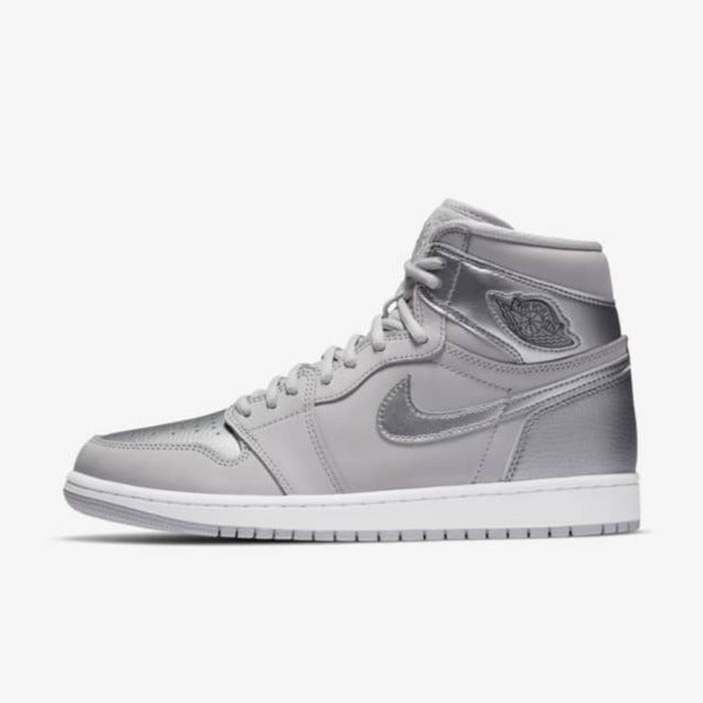 gray and silver jordan 1