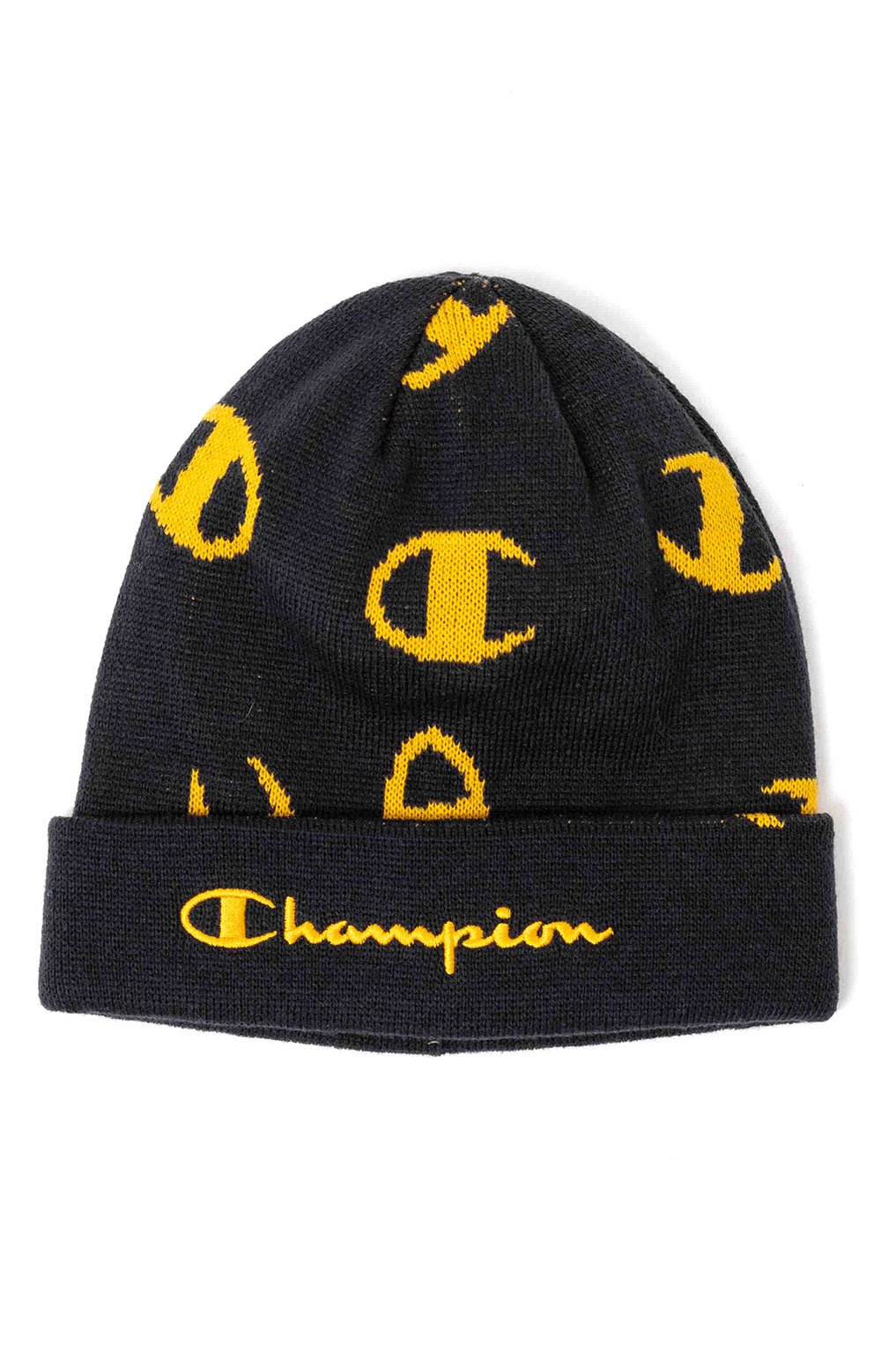 gold champion beanie