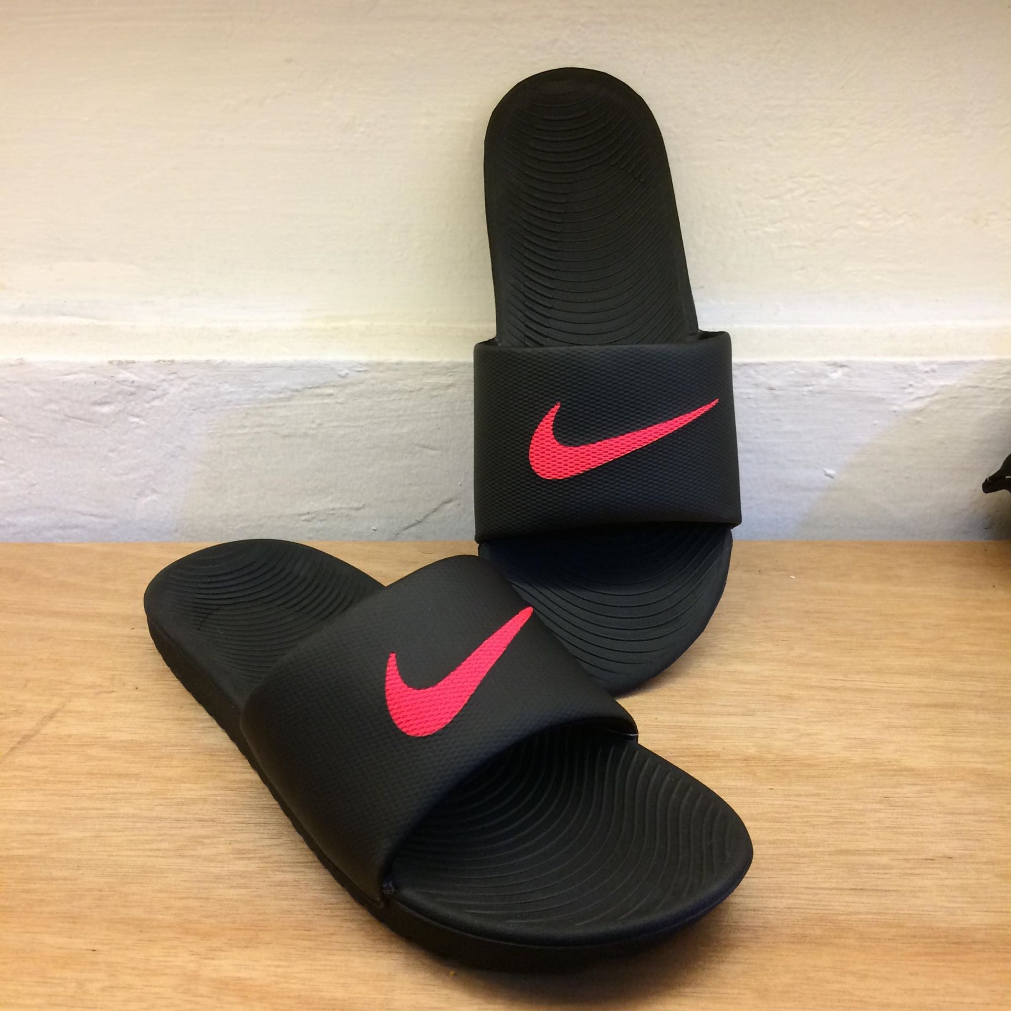 nike slides kawa men's