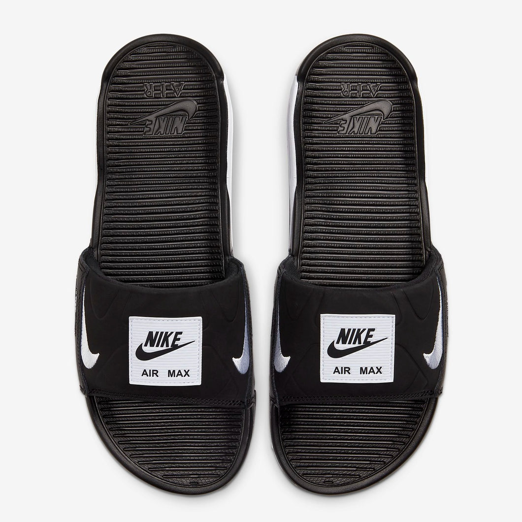 Nike Air Max 90 Slides (Black/White 