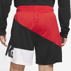 black and red nike shorts