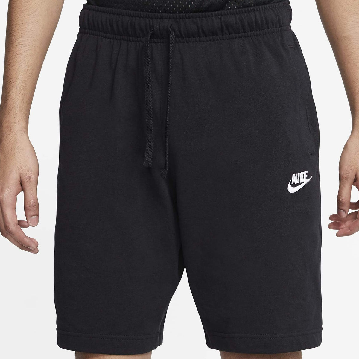 Men's Nike Essential Fleece Club Shorts (Black/White)(BV2773-010)[Stan ...