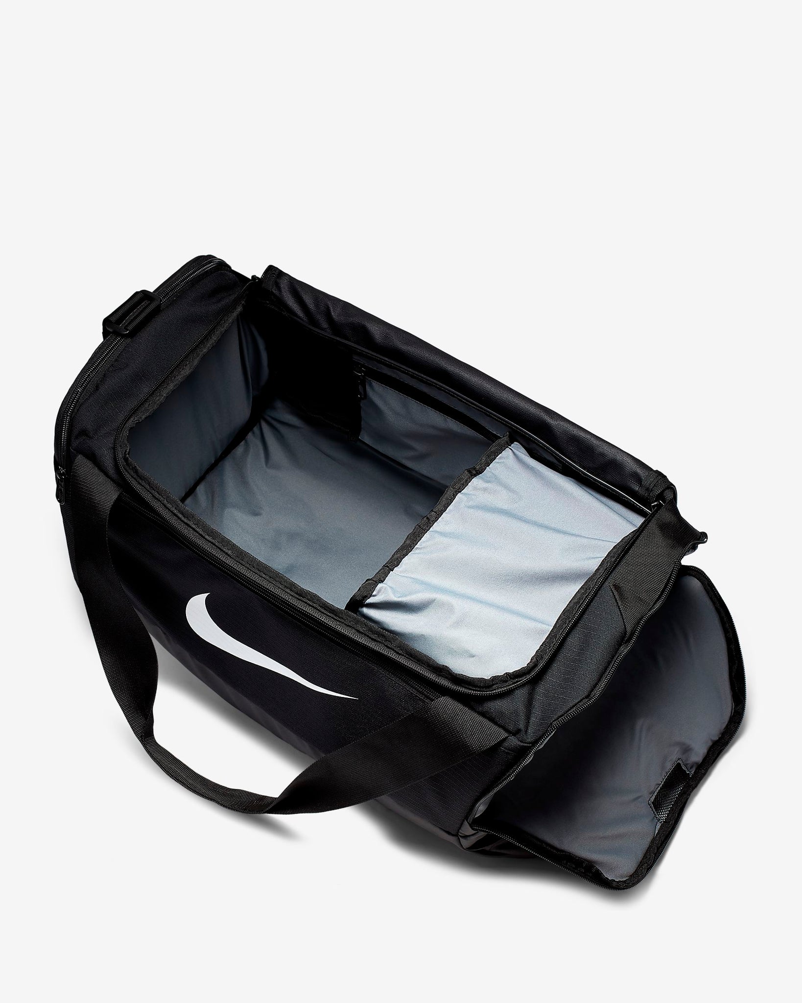 Nike Brasilia Duffel Bag (Small - 41L)(Black/White)(BA5957-010 ...