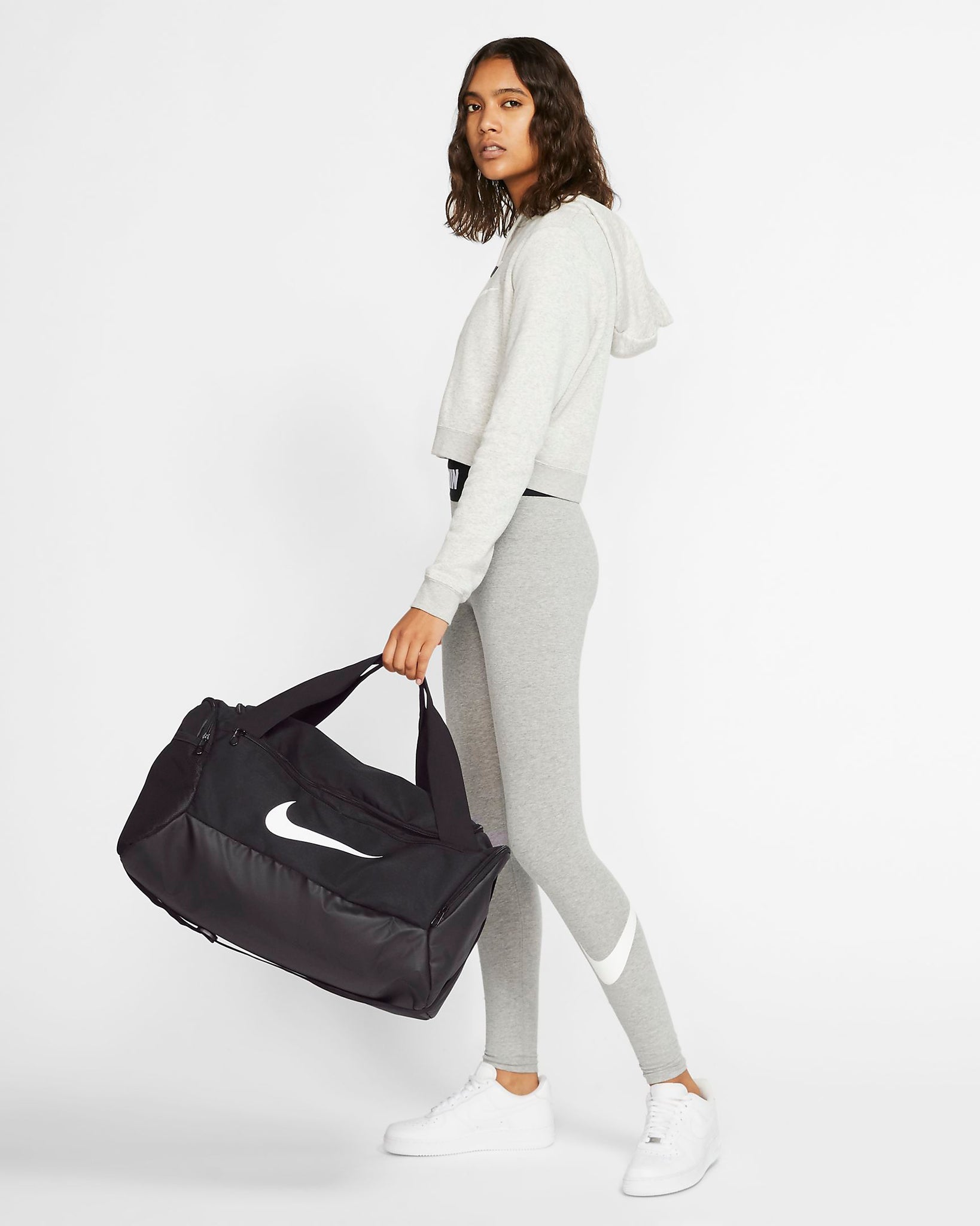 Nike Brasilia Duffel Bag (Small - 41L)(Black/White)(BA5957-010 ...