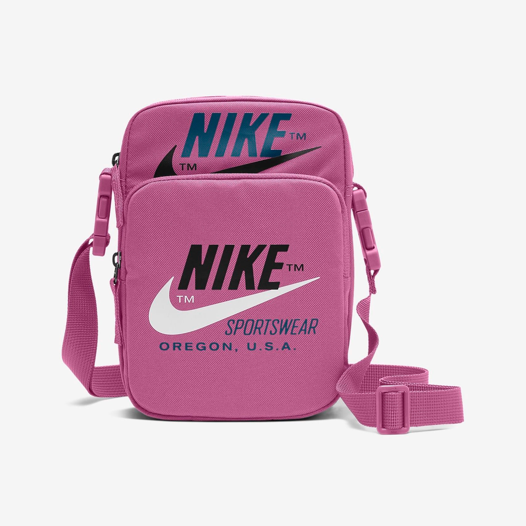 Nike Air Heritage 2.0 Sling Bag (Cosmic Fuchsia/Valerian Blue/White)(B ...