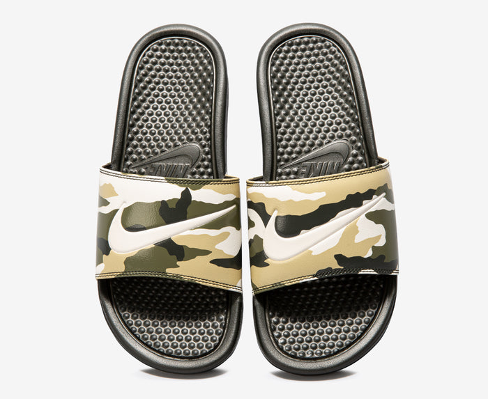 nike benassi jdi camouflage print sliders