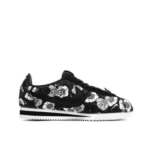 nike cortez floral black