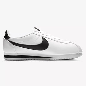 nike cortez womens white and black