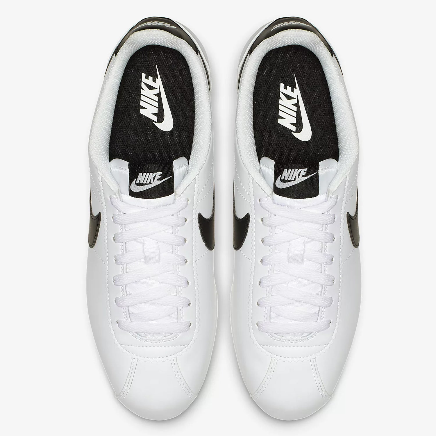 Women's Nike Classic Leather (White/Black) – Merch