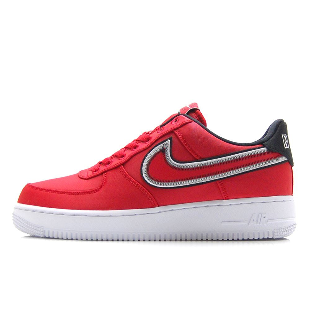 nike air force 1 low reverse stitch university red